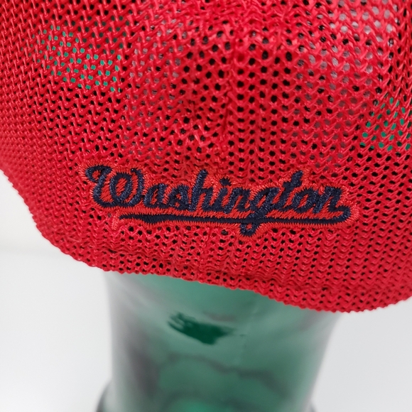 New Era Red Washington Nationals 2023 Batting Practice 39THIRTY Flex Hat L / XL - Picture 15 of 15